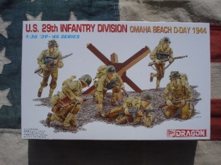 DML6211  U.S.29th INFANTRY DIVISION OMAHA BEACH D-DAY 1944